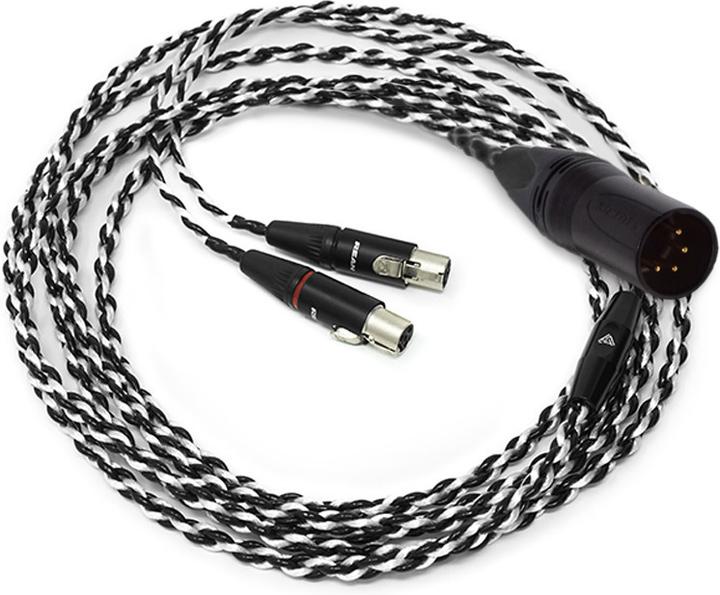 Actual product image Audeze Premium headphone cable balanced with 4-pin XLR for all LCD models (2.5m, XLR)