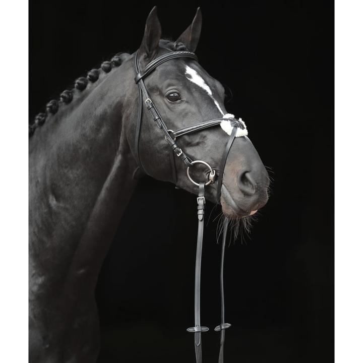 Productafbeelding Kerbl Snaffle hoofdstel Cancun zwart, Cob