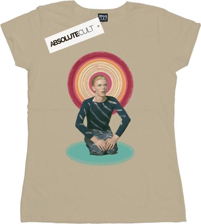 Immagine prodotto David Bowie Kneeling Halo Maglietta Donna (L)