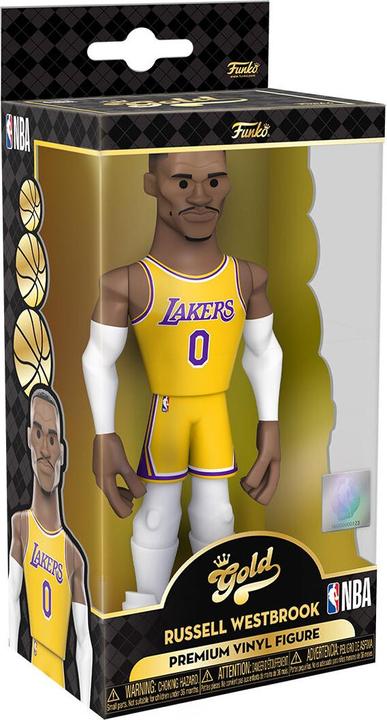 Produktbild Funko NBA - LA Lakers - Russel Westbrook Vinyl Gold Figuren 13 cm aus (CE'21) Sortiment