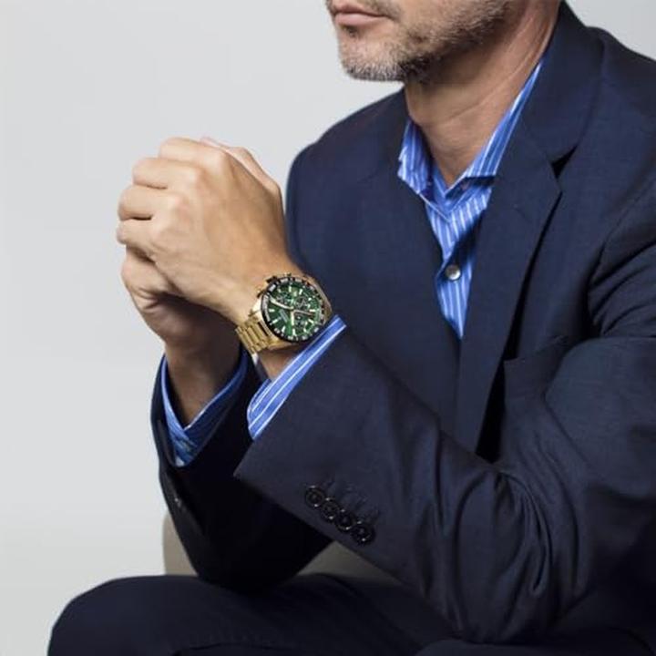 Immagine prodotto Festina Cronografo senza tempo (Orologio da polso analogico, Cronografo, 45 mm)