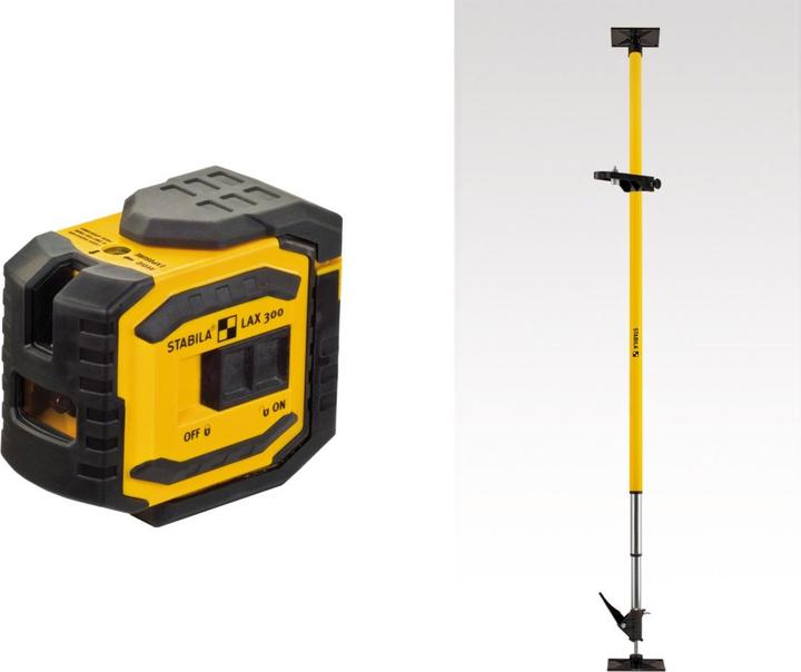 Actual product image Stabila Cross line plumb laser LAX 300