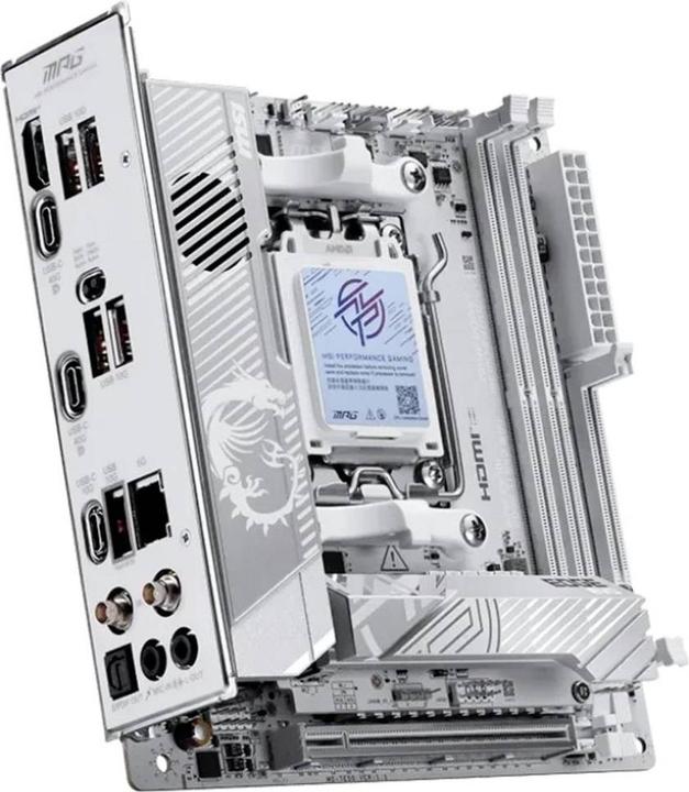 Image du produit MSI MPG X870I EDGE Ti Evo Wifi (X870,AM5,ATX,DDR5) (AM5, AMD X870, AMD X870E, Mini-ITX)