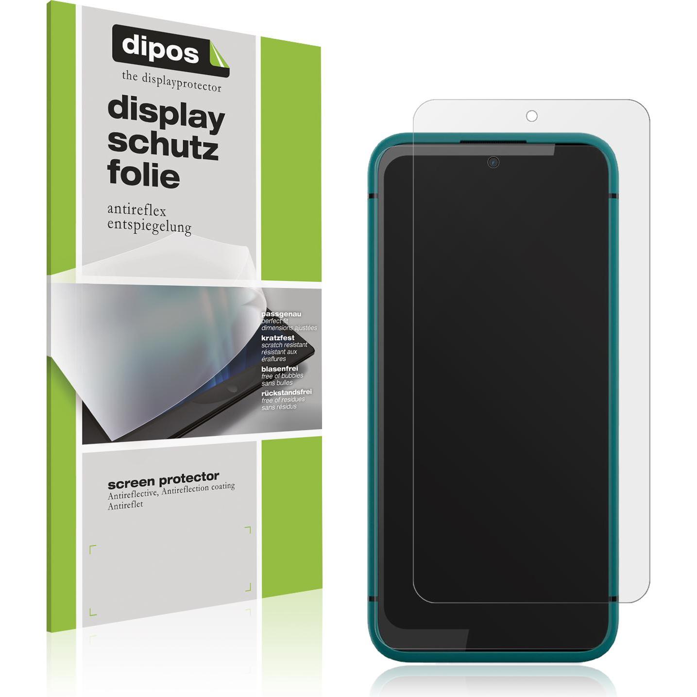 Dipos Displayschutzfolie Antireflex (4 Stück, Gigaset GX4), Smartphone Schutzfolie, Transparent