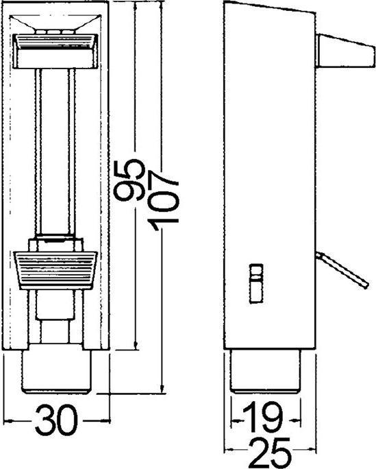 Actual product image Dormakaba Door holder (1 pcs.)