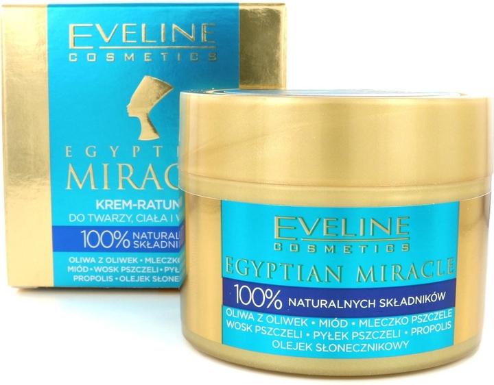 Image du produit Eveline Crème Egyptienne Miracle Crème-Rescue Pour le Visage, le Corps et les Cheveux 40Ml (40 ml)