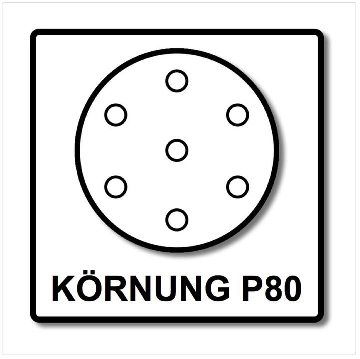 Actual product image Festool Grinding wheel STF D90/6 P80 GR/50 (80)