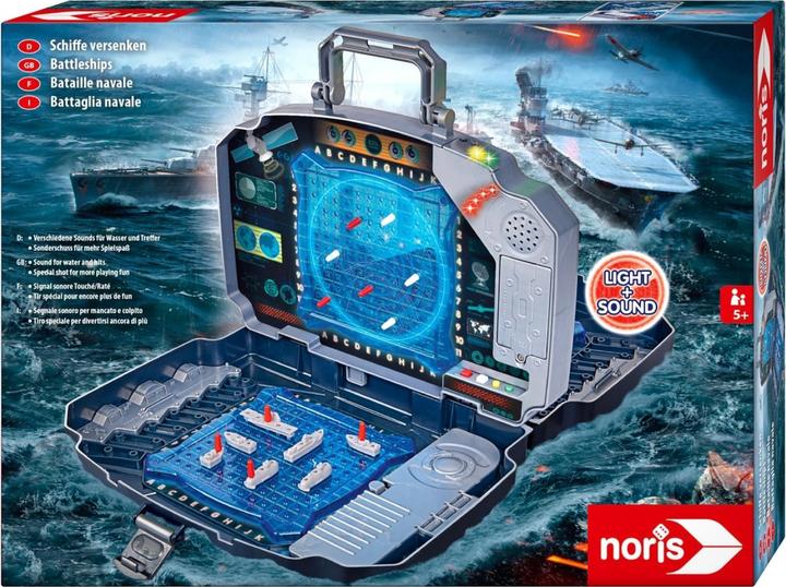 Actual product image Noris Sink ships, light & sound (French, Italian, German, English)