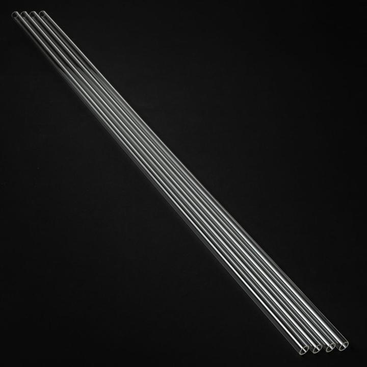 Produktbild Alphacool Eisrohr 13/10mm Hard-Tube Acryl (PMMA) - klar, 80cm ( 4er-Set) (0.80 m, Kunststoff)