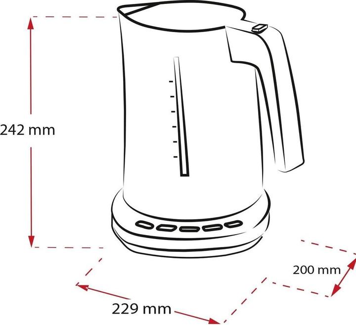 Produktbild Melitta Look Aqua Deluxe (1.70 l, CH-Stecker)