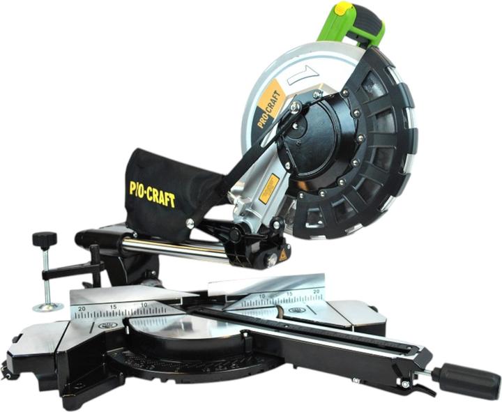 Procraft PGS256 Kappsäge 2000 Watt 255 mm mit Schlitten + Sägeblatt