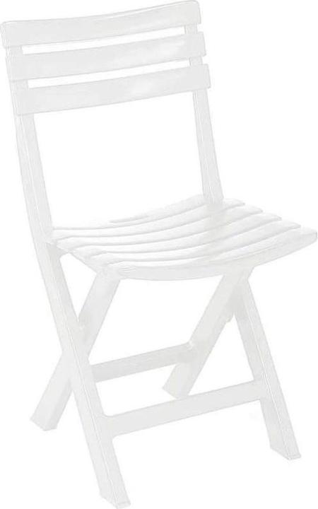 ProGarden Zestaw 4 Krzeseł Cateringowych Plastikowy Skladancyh Komodo Biały