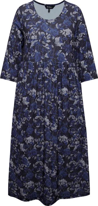 Image du produit Ulla Popken Jerseykleid, A-Linie, Blumenmuster (54)