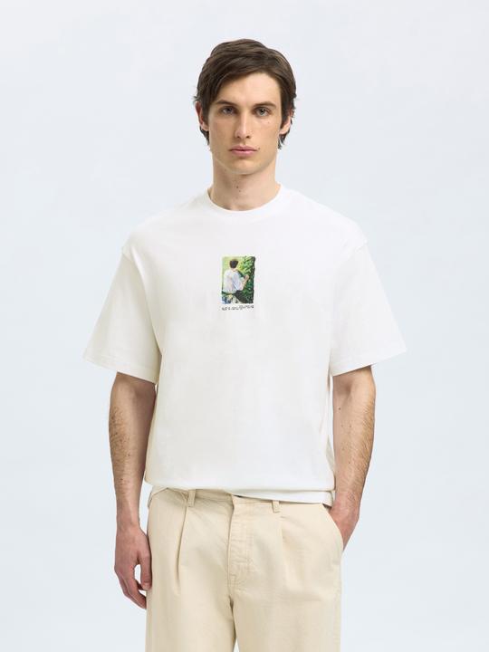 Produktbild Selected Print T-Shirt mit Rundhalsausschnitt (S)