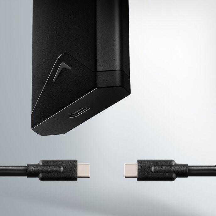 Actual product image Axagon Boitier external USB 3.2 EEM2-UB2 - NVMe M.2 Type 2280 (Noir) (M.2 2280)
