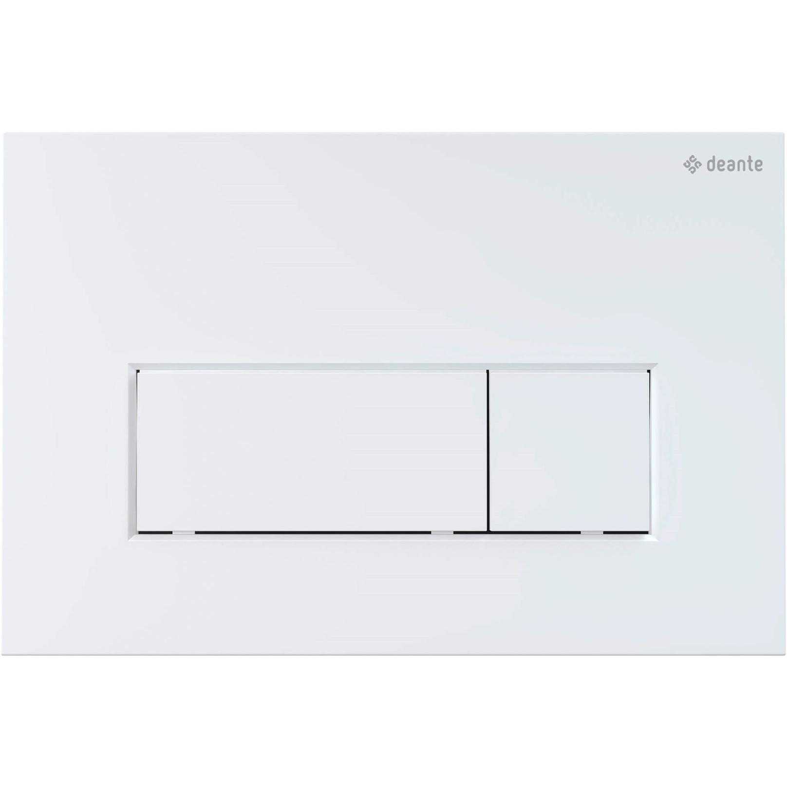Deante, Betätigungsplatte, Control Button Slim Wc Bianco Model 1