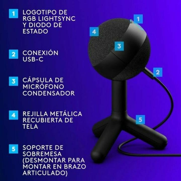 Actual product image Logitech G Yeti Orb
