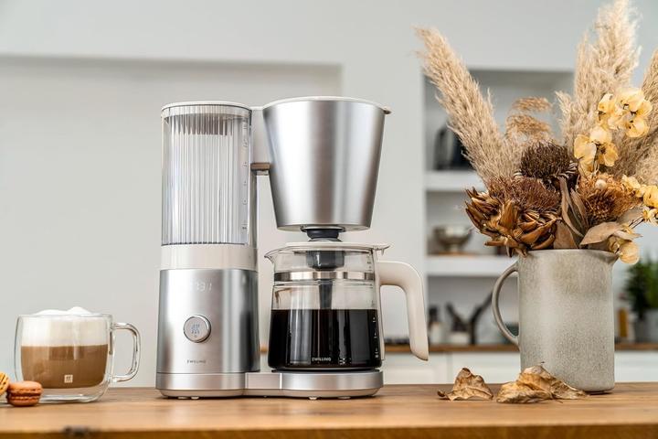 Actual product image Zwilling Enfinigy filter coffee maker, silver, 1.5l