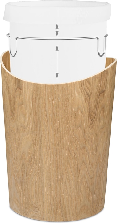 Produktbild Relaxdays Papierkorb (9 l)