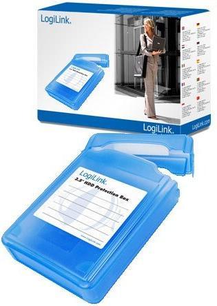 Immagine prodotto LogiLink Scatola HDD per dischi rigidi da 3,5", blu