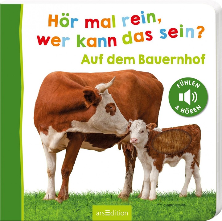 Immagine prodotto Hör mal rein, wer kann das sein? – Auf dem Bauernhof (Tedesco)