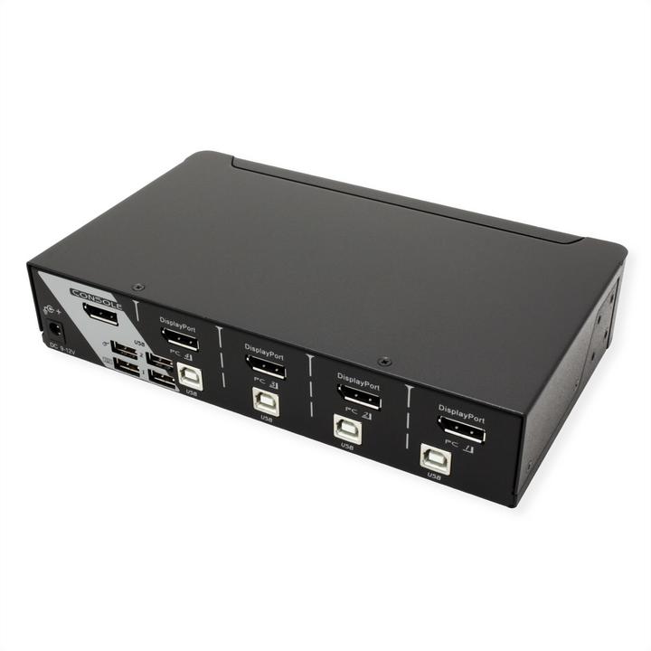 Produktbild Roline DisplayPort USB 2.0, 1 User - 4 PC