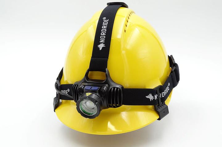 Produktbild Nordride Stirnlampe Active Pro R hybrid Schwarz, 500 lm, IP65 (500 lm)