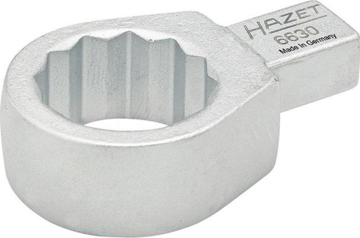 Produktbild HAZET Einsteck-Ringschlüssel 6630C-13 ∙ Einsteck-Vierkant 9 x 12 mm ∙ Aussen Doppel-Sechskant-Tracti… (13 mm)