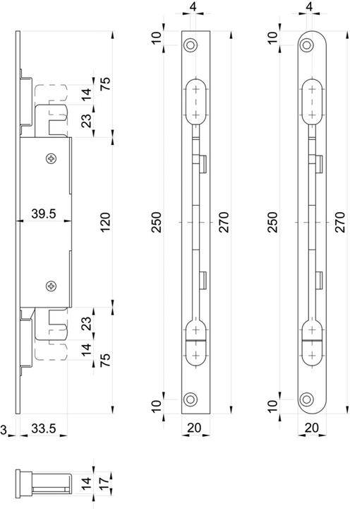 Immagine prodotto MSL Chiusura del bordo della leva d'ingresso 1808 (1 pz.)