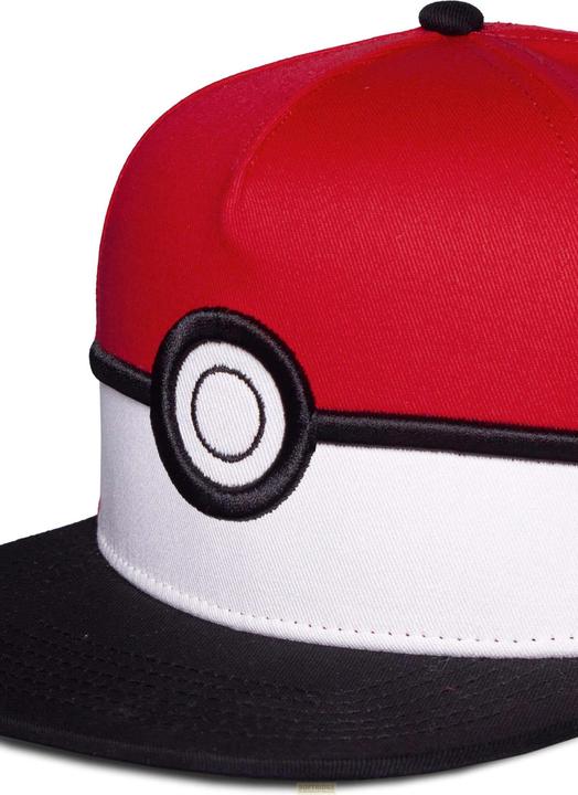 Actual product image Difuzed Pokemon casquette Snapback Pokeball (One size)
