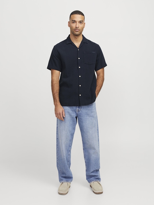 Image du produit Jack & Jones Rddwayne Structure Resort Shirt S/S Sn (L)