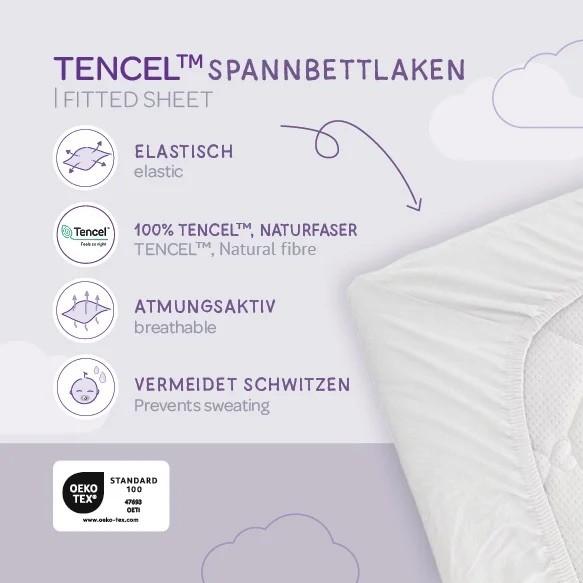 Immagine prodotto Träumeland Lenzuolo da letto Tencel (70 x 140 cm)