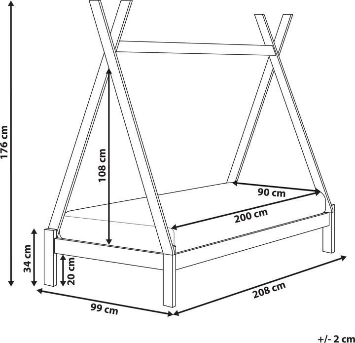 Produktbild Beliani Devay (90x200)