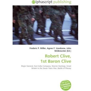 Robert Clive, 1st Baron Clive, Fachbücher