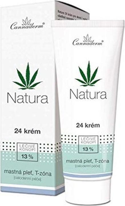 Cannaderm Natura 24 Creme für fettige Haut 75g