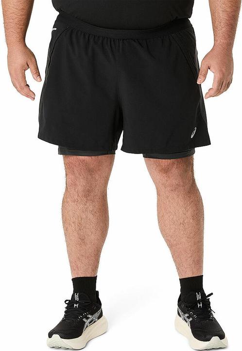 Actual product image ASICS Performance ROAD 2N1 5IN SHORT Men (XL)