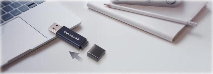 Actual product image Team Group TEAMGROUP C211 64GB USB 3.2 Mėlyna (64 GB, USB-A)