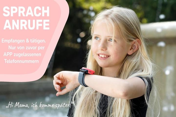 Image du produit Lupus-Electronics Montre intelligente pour enfants avec fonction GPS et téléphone (45 mm, 4G)