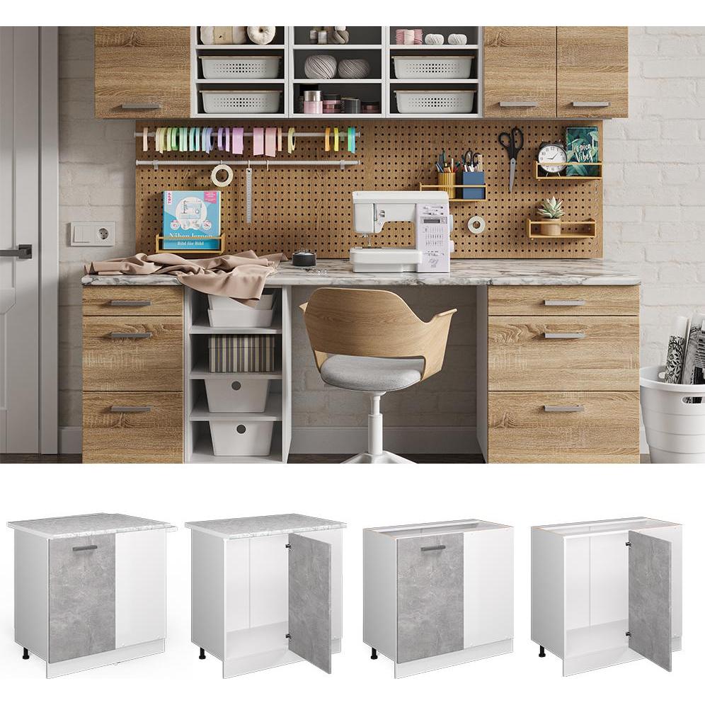 Thumbnail - Vicco, Regal, Eckschrank für Haushaltsgegenstände R-Line