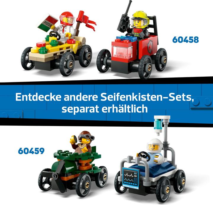 Image du produit LEGO Keine Limits: Seifenkistenrennen mit Rampe (60460, LEGO City)