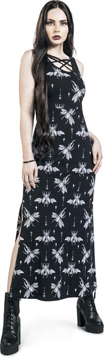 Image du produit Gothicana by EMP Maxikleid mit Alloverprint (L)