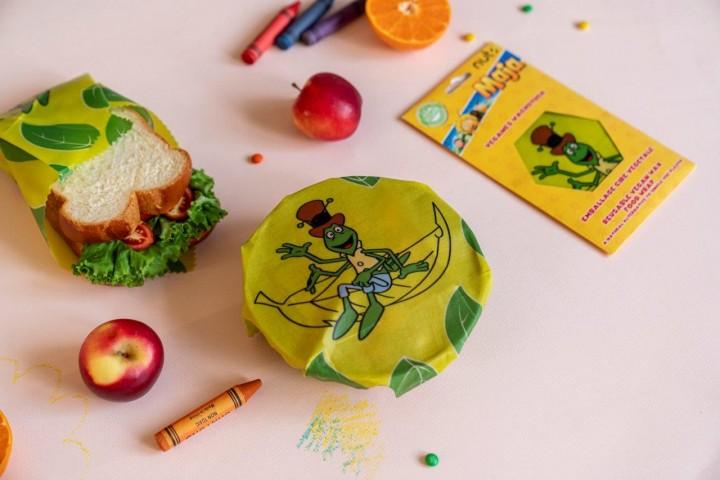 Image du produit Nuts Pflanzenwachstuch „Flipp“, 25x25 cm (1 x)