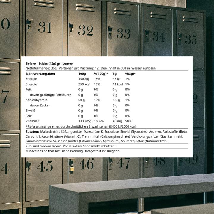 Produktbild Bolero Sticks (Zitrone, 1 x)