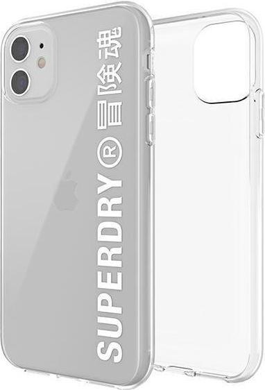 Actual product image Superdry Coque Clear Case transparente avec logo imprimé (Apple iPhone 11)