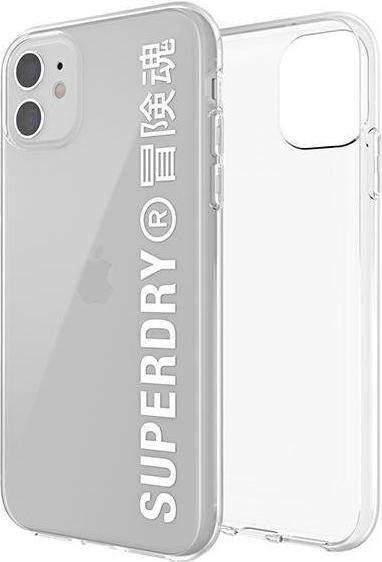Actual product image Superdry Coque Clear Case transparente avec logo imprimé (Apple iPhone 11)