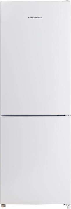 Actual product image Scandomestic SKF 297 W - Fridge-freezer combination - Width: 54 cm - Depth: 55 cm - Height: 159,3 cm - 2 (Stand-alone, 228 l)