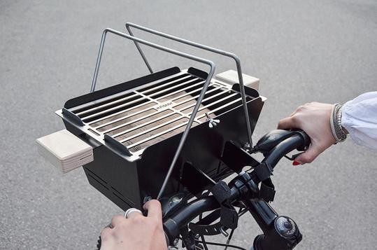 Produktbild Knister Fahrradhalterung zu Grill