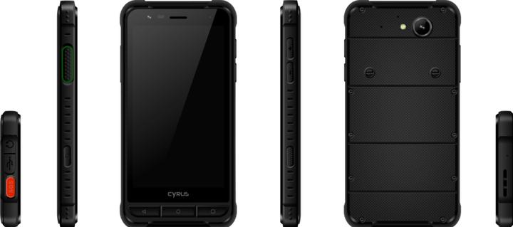 Actual product image Cyrus CS22 XA (16 GB, Black, 4.70", Dual SIM, 3G)