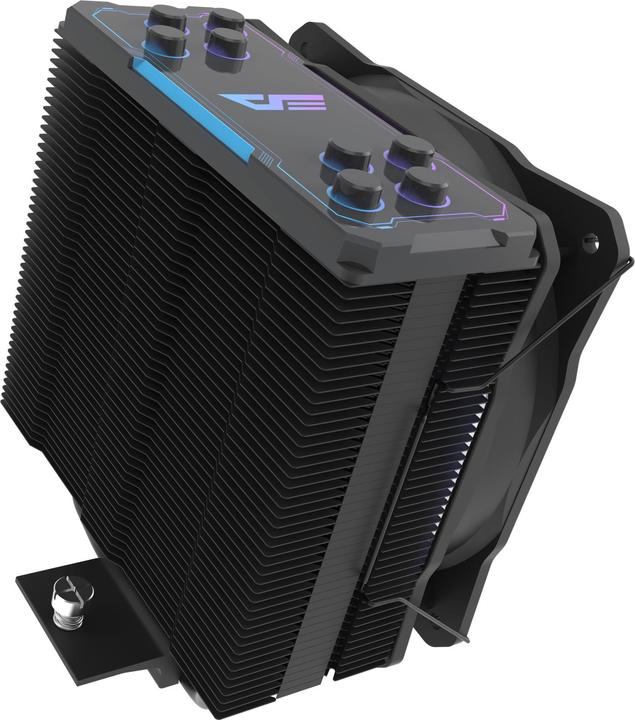 Actual product image Darkflash Tech Darkflash Computer Radiator Z4 PRO MIST BLACK (155 mm)