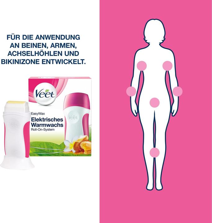 Immagine prodotto Veet Cera calda elettrica (50 ml, 1 x, 370 g)